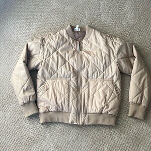 Zella quilted bomber jacket